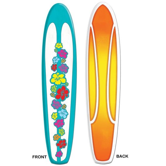 Large Surfboard Cardboard Cutout