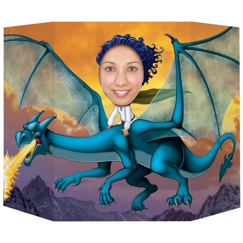 Dragon Party Photo Prop