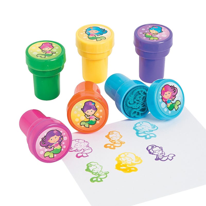 Mermaid Stamps (Pack of 6)