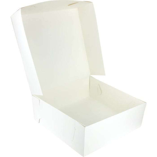 White Square Cardboard Cake Box 35cm