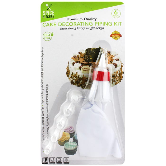 Cake Decorating Piping Kit