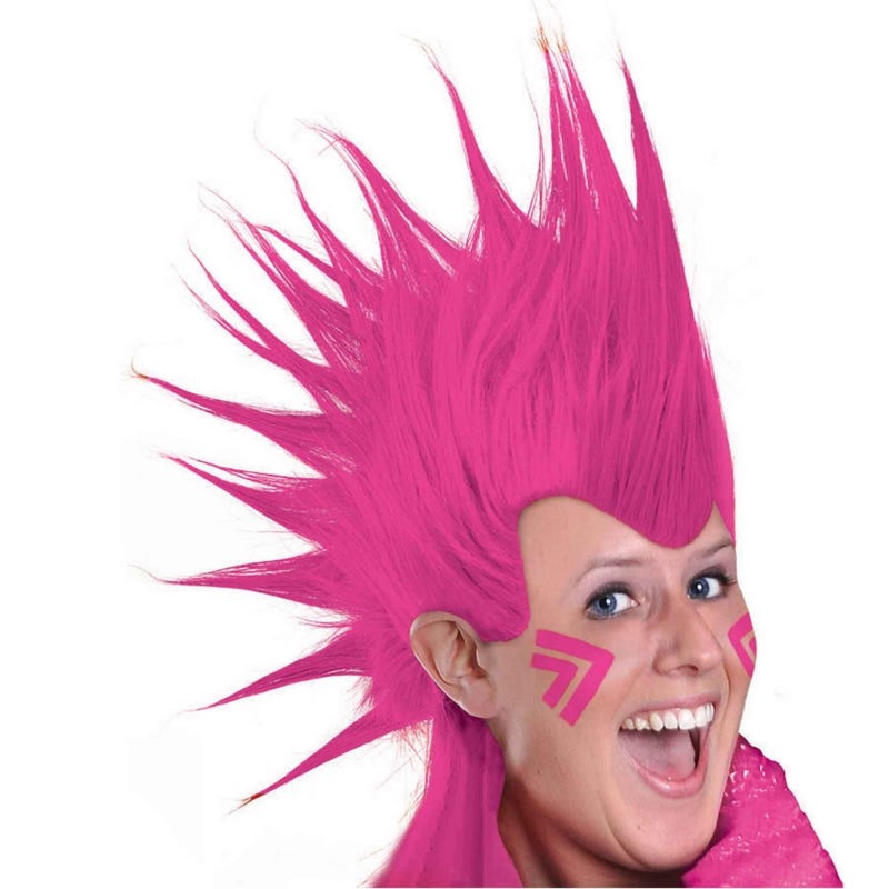 Pink Mohawk Wig