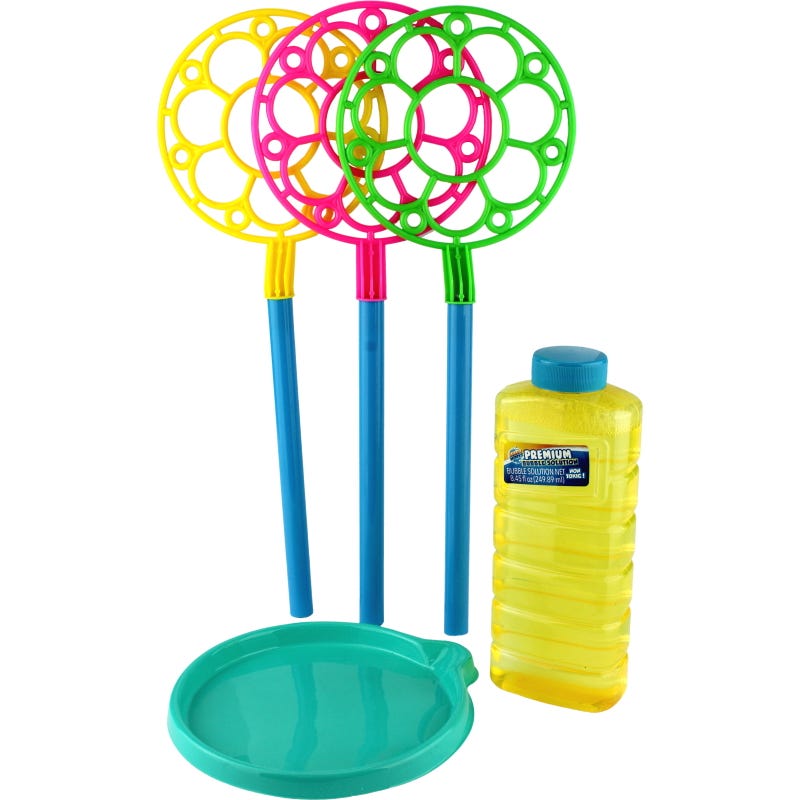 Bubble Blowing Kit (3 Piece)