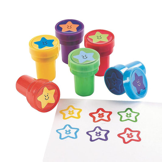 Star Stamps (Pack of 6)