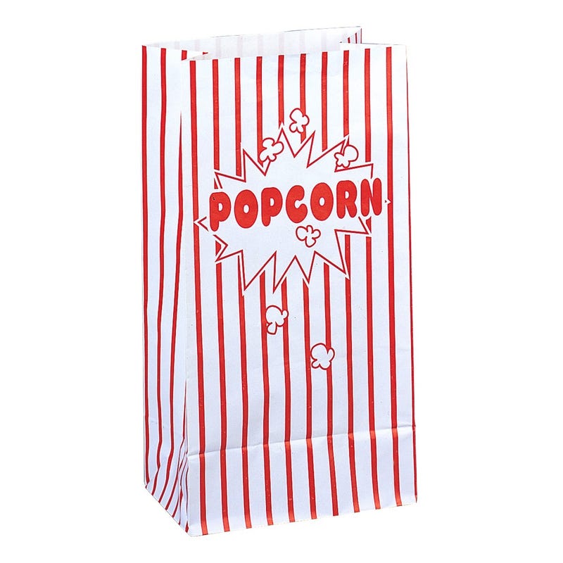 Popcorn Paper Bags (Pack of 10)