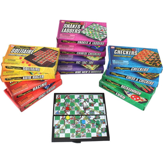 Mini Magnetic Games (Box of 12 Games)