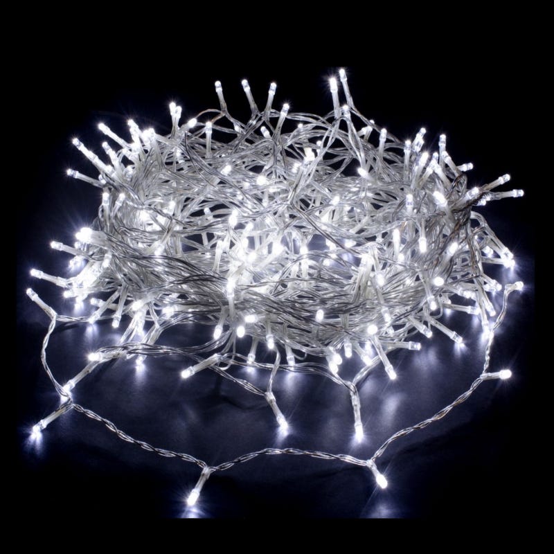 240 Cool White LED Fairy Lights