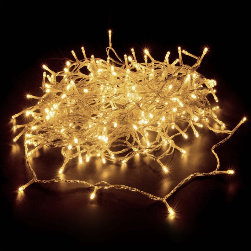 240 Warm White LED Fairy Lights