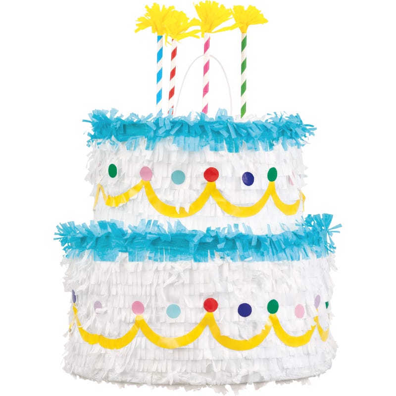 Birthday Cake Pinata 26cm