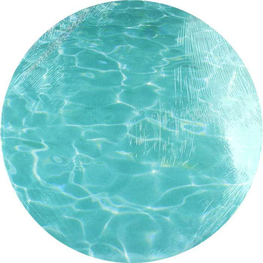 Water Ripple Print Decorative Round Board 35cm