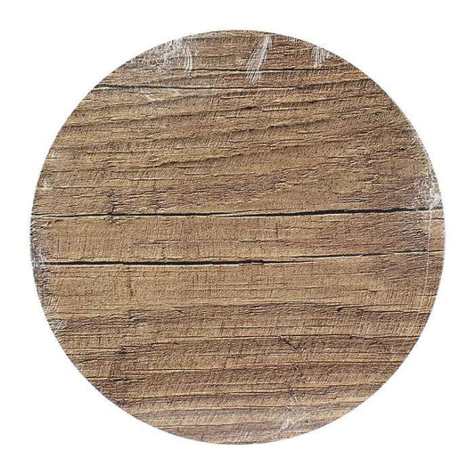 Wooden Print Decorative Round Board 25cm