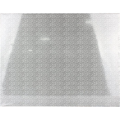 Checker Plate Print Decorative Rectangle Board 45cm x 35cm