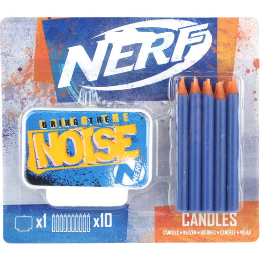 Nerf Birthday Candle Set (11 Piece)