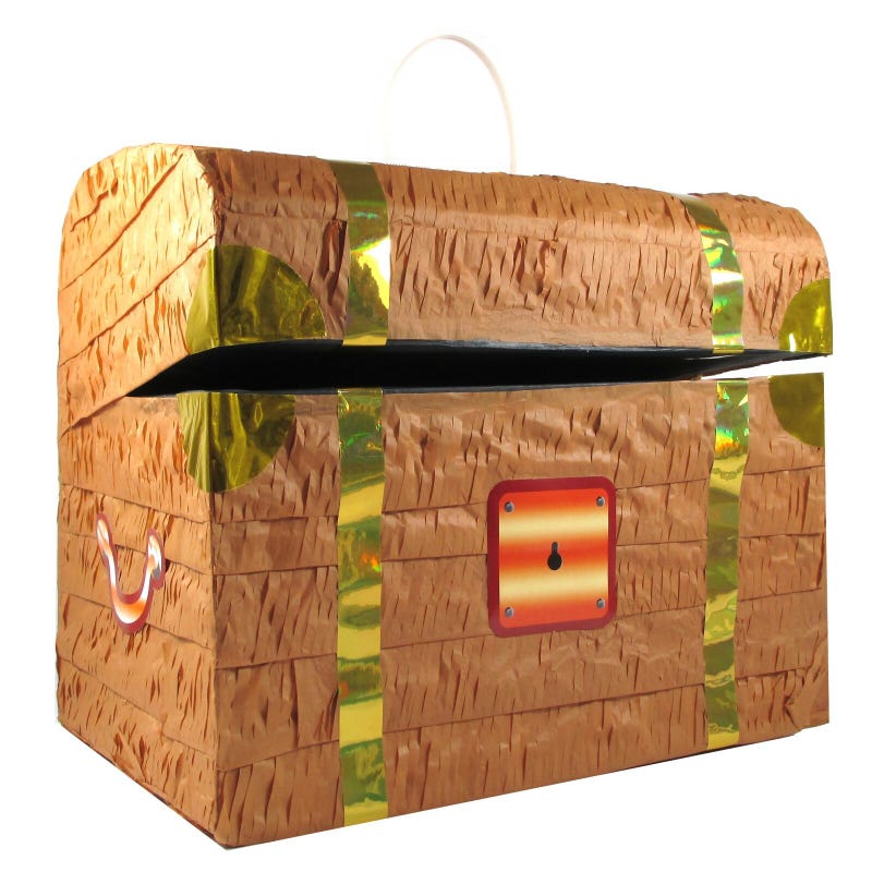 Pirate Treasure Chest Pinata