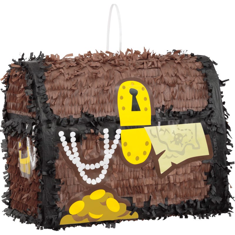 Pirate Treasure Chest Pinata 26cm