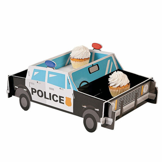 Police Car Cupcake Stand