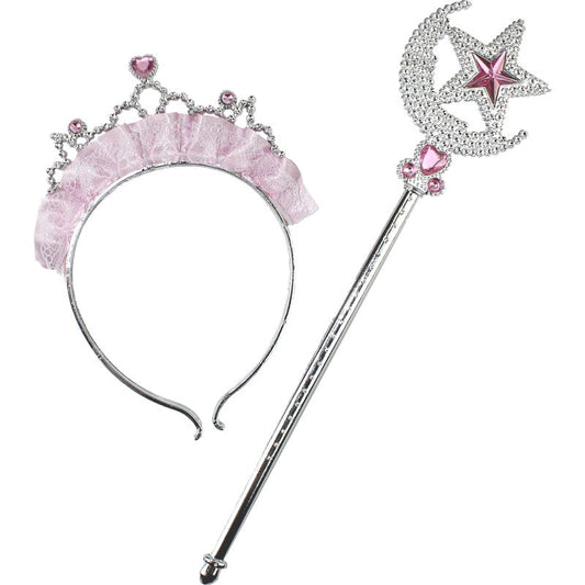 Plastic Star Princess Wand And Headband