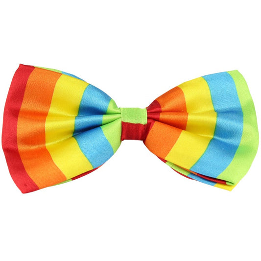 Rainbow Bow Tie