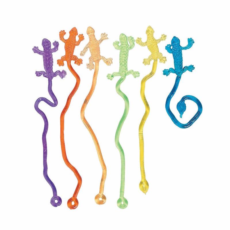 Mini Sticky Lizards (Pack of 24)