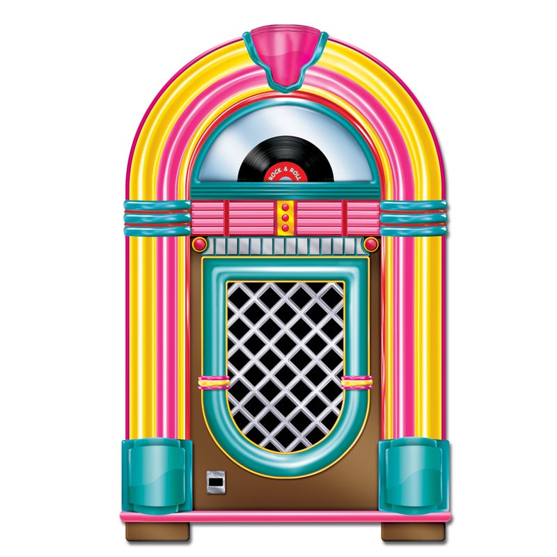 Jukebox Cardboard Cutout