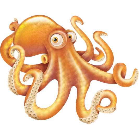 Octopus Jointed Cutout Decoration 81cm