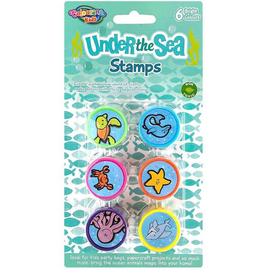 Under the Sea Animal Stamps (Pack of 6)