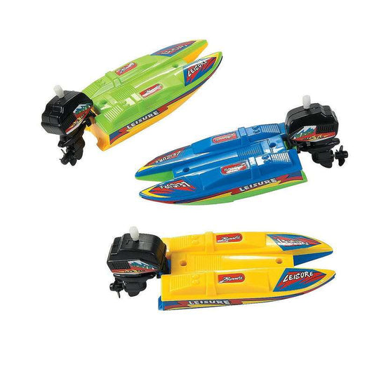 Wind-up Speedboat
