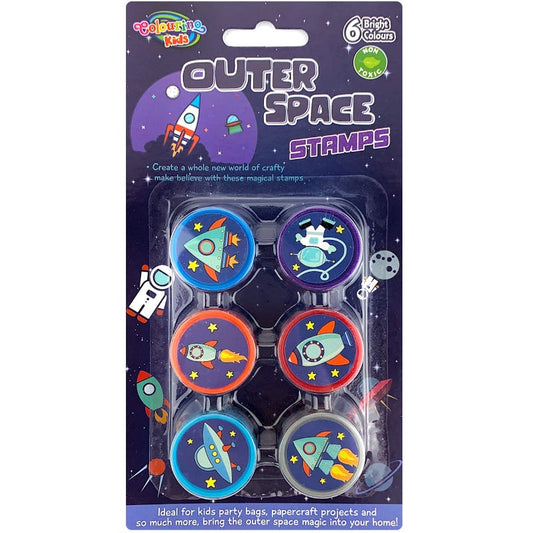 Outer Space Stamps (Pack of 6)