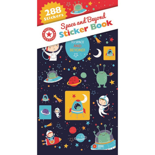 Space and Beyond Sticker Book (12 Sheets)