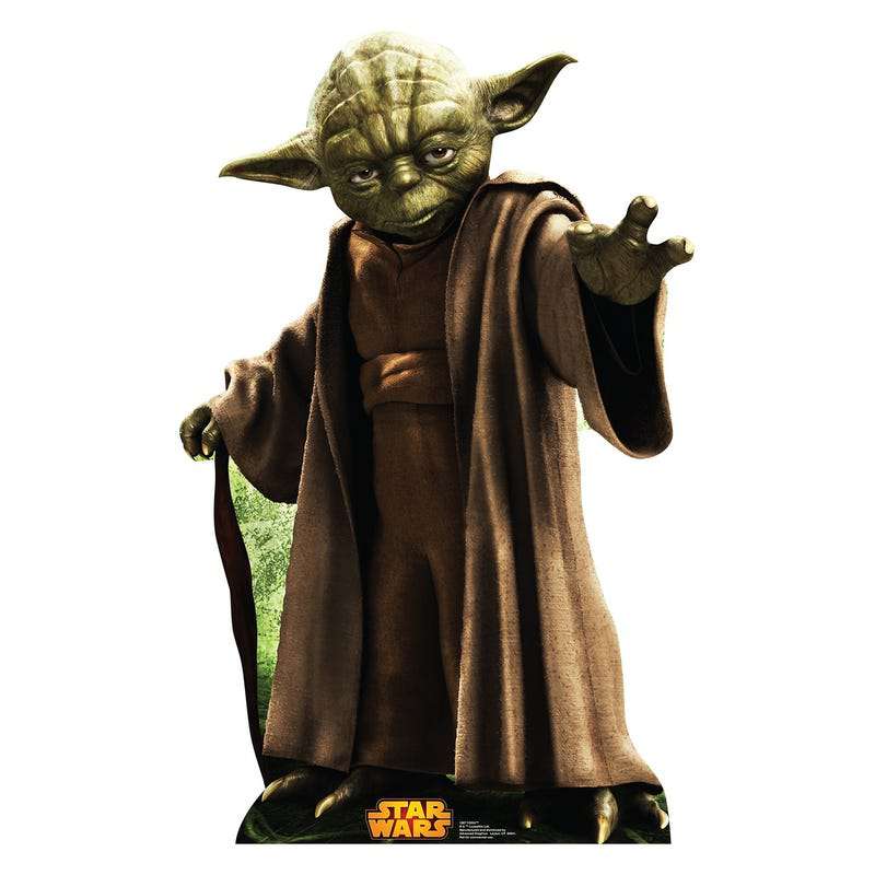 Yoda Stand Up Photo Prop