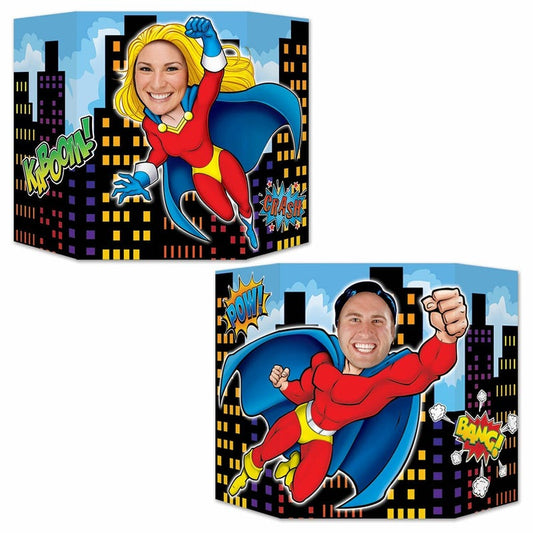 Superheroes Party Photo Prop