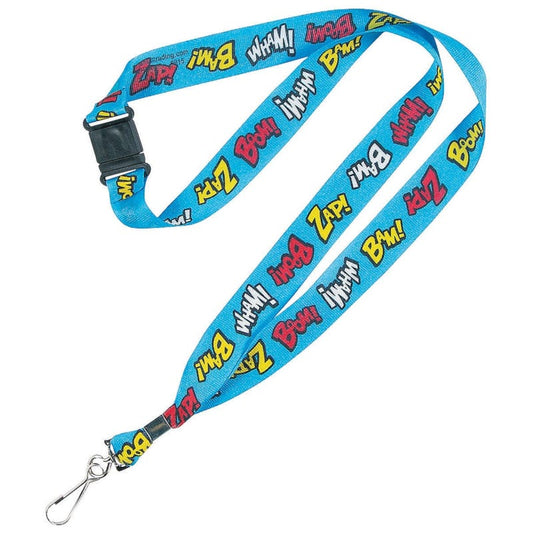 Superhero Lanyards (Pack of 12)