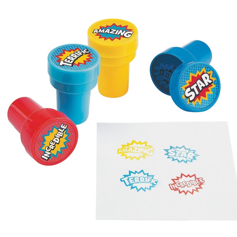 Superhero Stamps (Pack of 24)