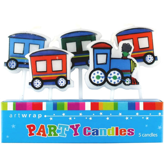 Train Candles (Set of 5)