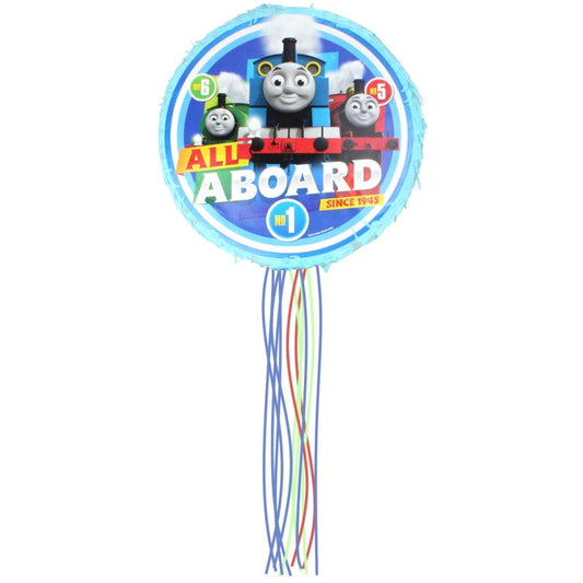 Thomas the Tank Engine All Aboard Pull String Pinata