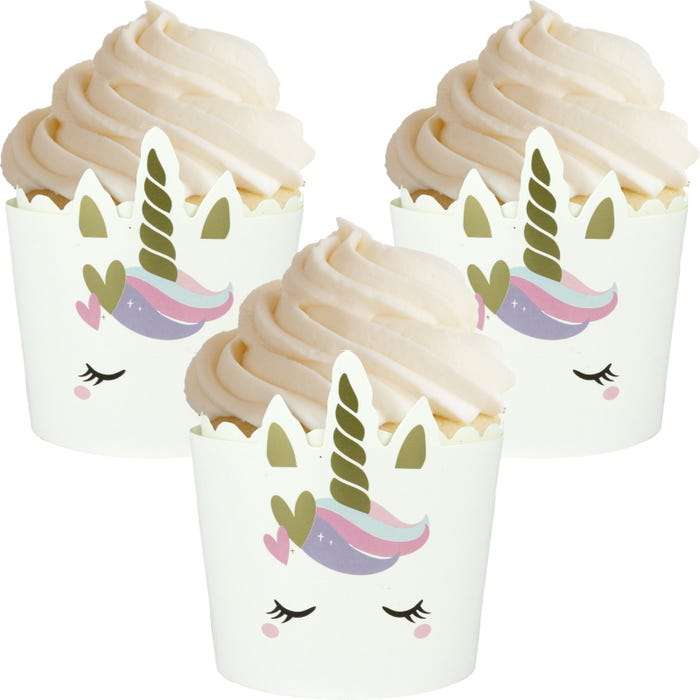 Unicorn Love Cupcake Decorating Kit (Pack of 12)