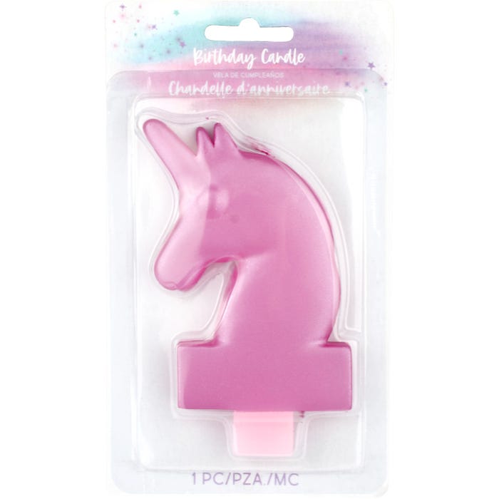 Enchanted Unicorn Pink Candle