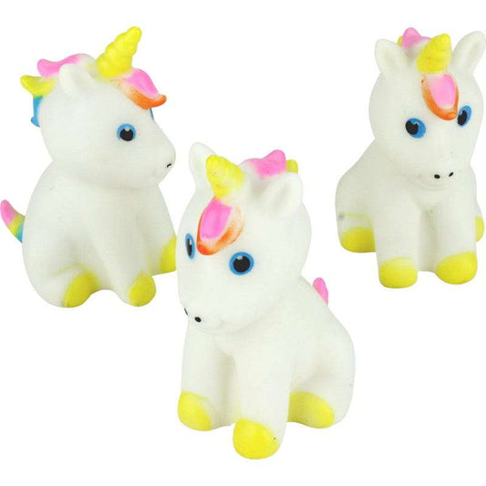 White Unicorn Vinyl Toys (Pack of 12)