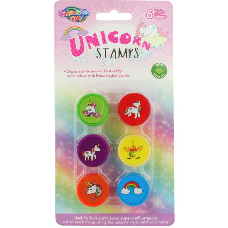 Unicorn Fun Stamps (Pack of 6)