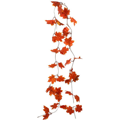 Artificial Autumn Vine Leaf Decoration (2m)